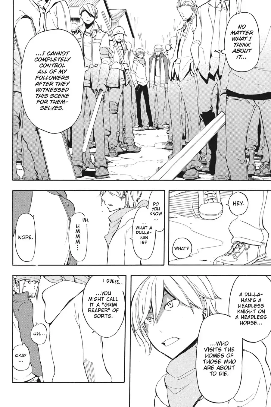 Durarara!! - Yellow Scarves Arc Chapter 8 page 19 - 