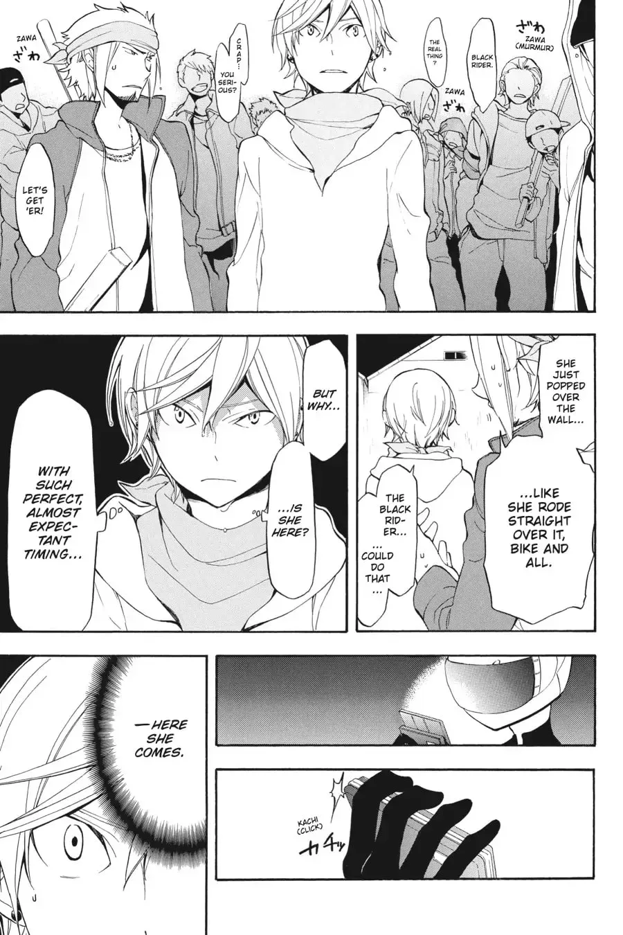 Durarara!! - Yellow Scarves Arc Chapter 8 page 3 - 