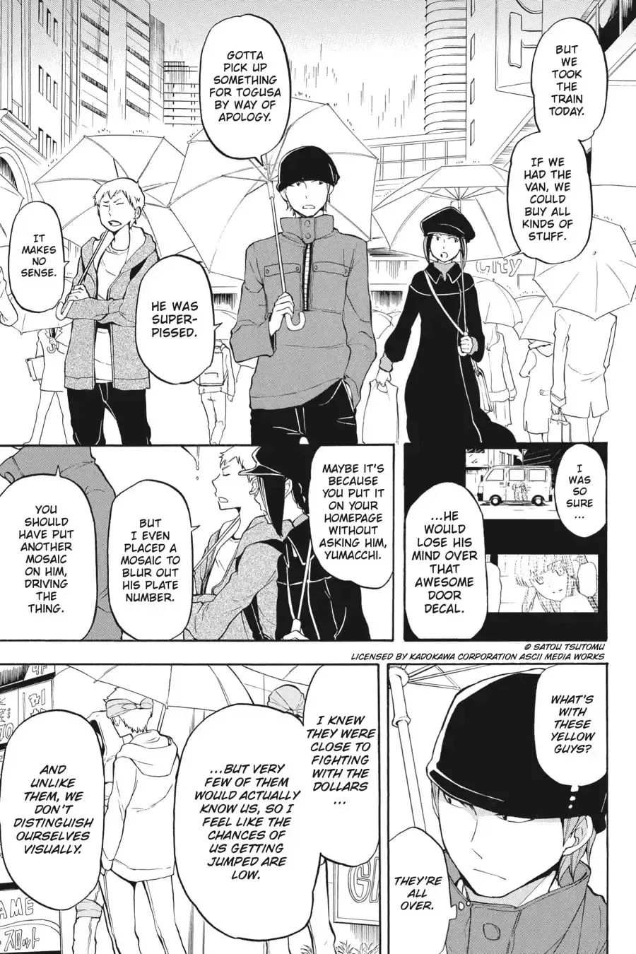 Durarara!! - Yellow Scarves Arc Chapter 9 page 11 - 