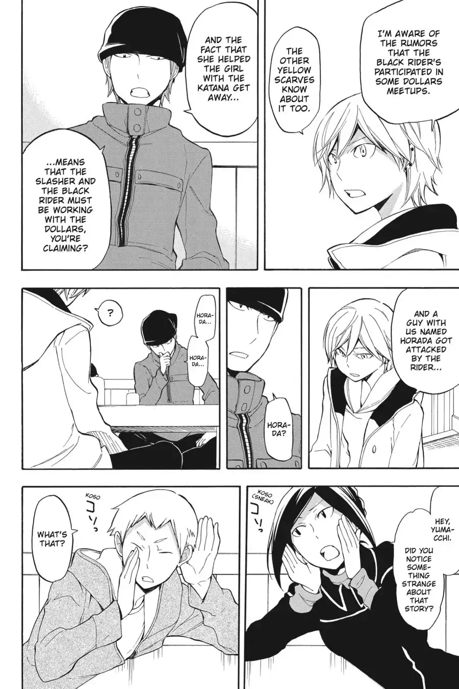 Durarara!! - Yellow Scarves Arc Chapter 9 page 28 - 
