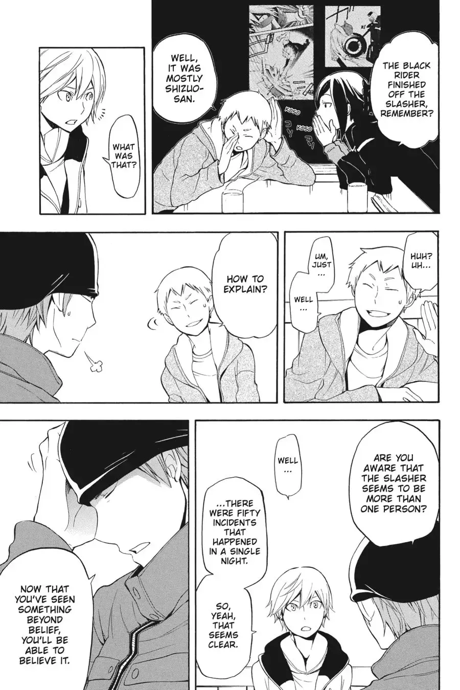 Durarara!! - Yellow Scarves Arc Chapter 9 page 29 - 