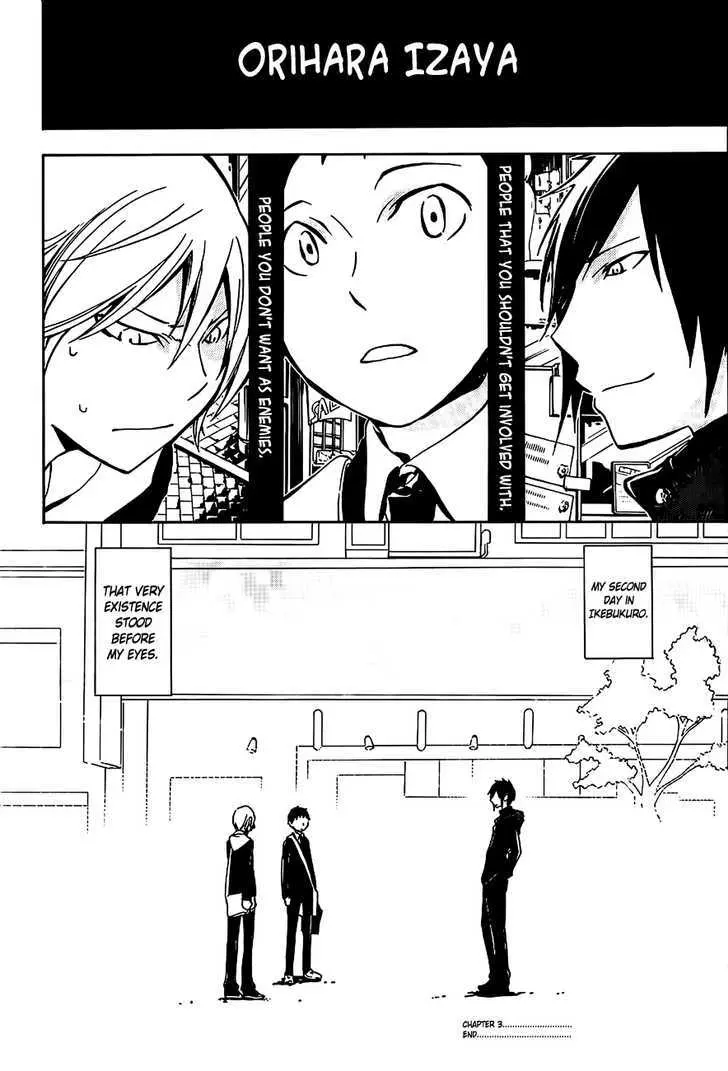 Durarara!! Chapter 3 page 30 - 