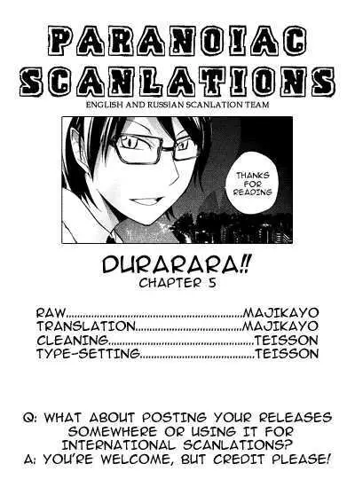 Durarara!! Chapter 5 page 31 - 