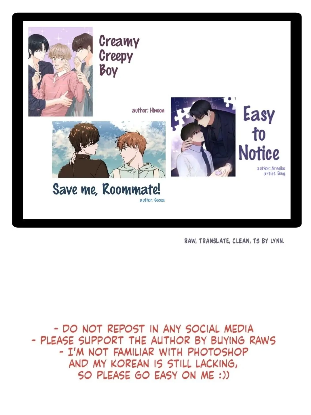 Easy to Read Chapter 6 page 1 - 