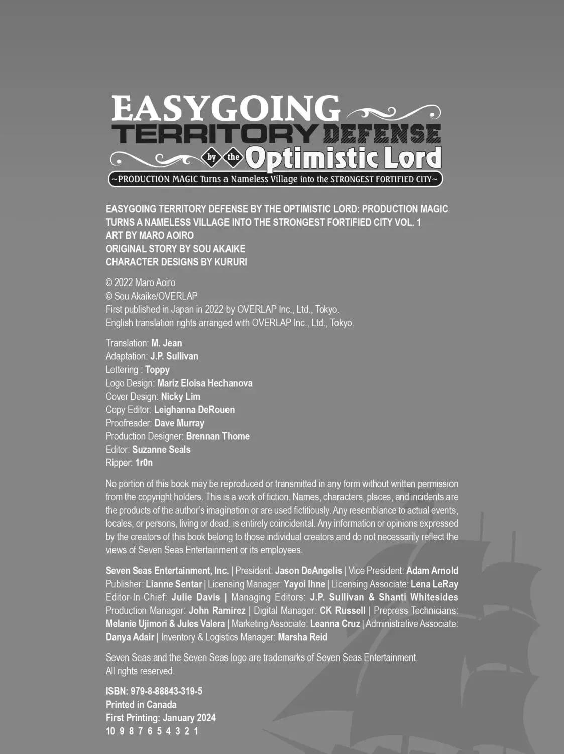 Easygoing Territory Defense by the Optimistic Lord: Production Magic Turns a Nameless Village into the Strongest Fortified City Chapter 0 page 19 - 