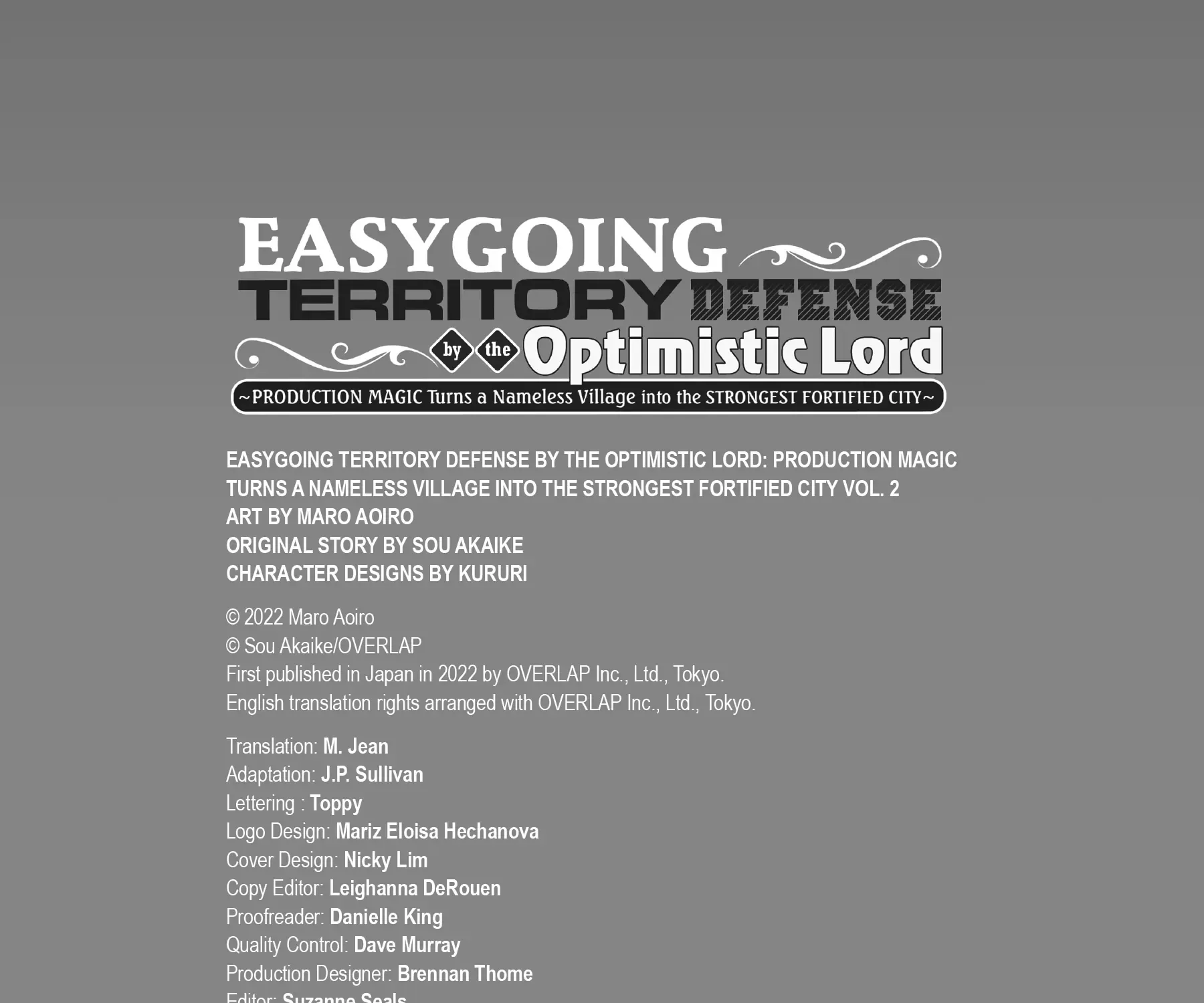 Easygoing Territory Defense by the Optimistic Lord: Production Magic Turns a Nameless Village into the Strongest Fortified City Chapter 11.2 page 18 - 