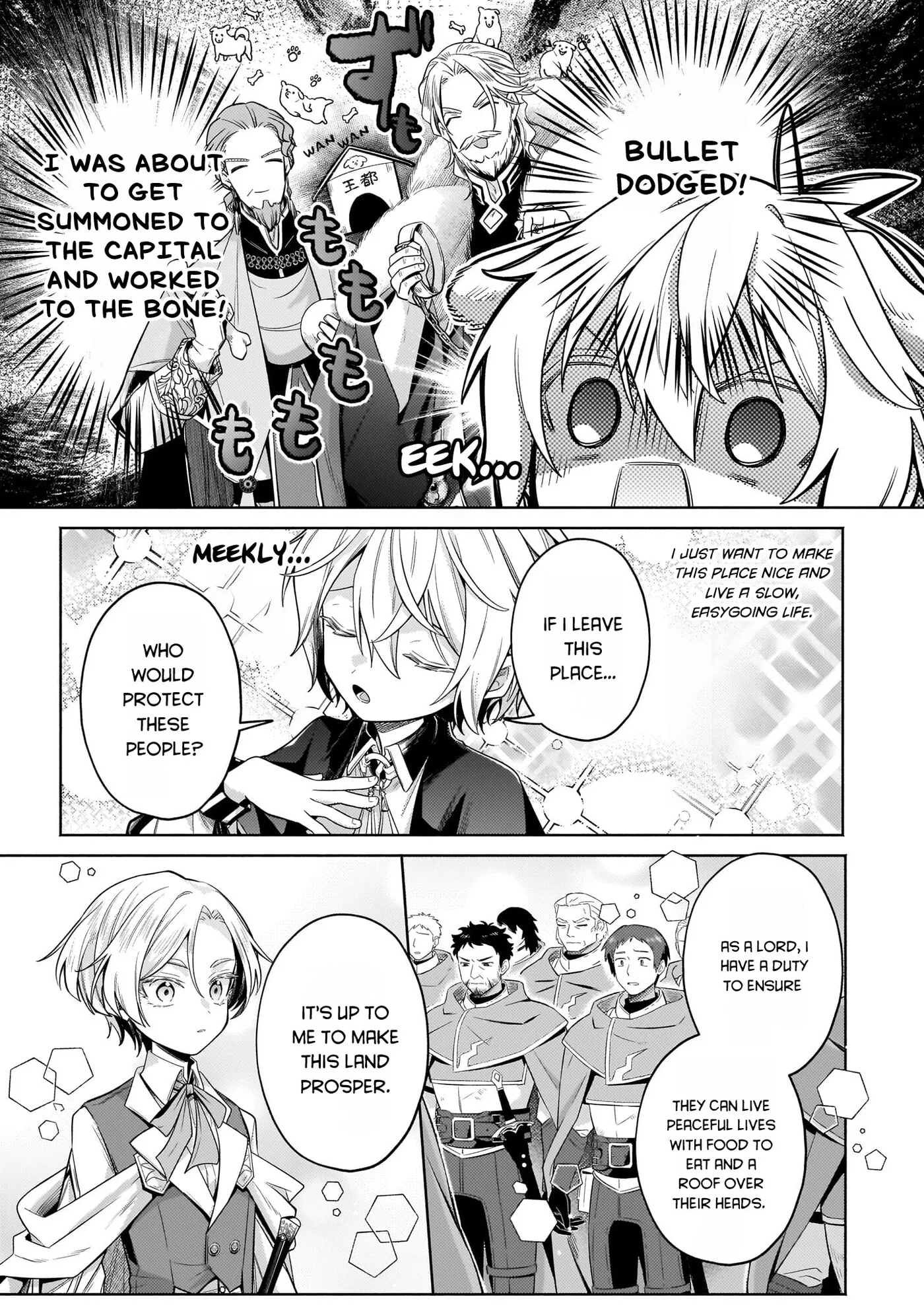 Easygoing Territory Defense by the Optimistic Lord: Production Magic Turns a Nameless Village into the Strongest Fortified City Chapter 34 page 3 - 