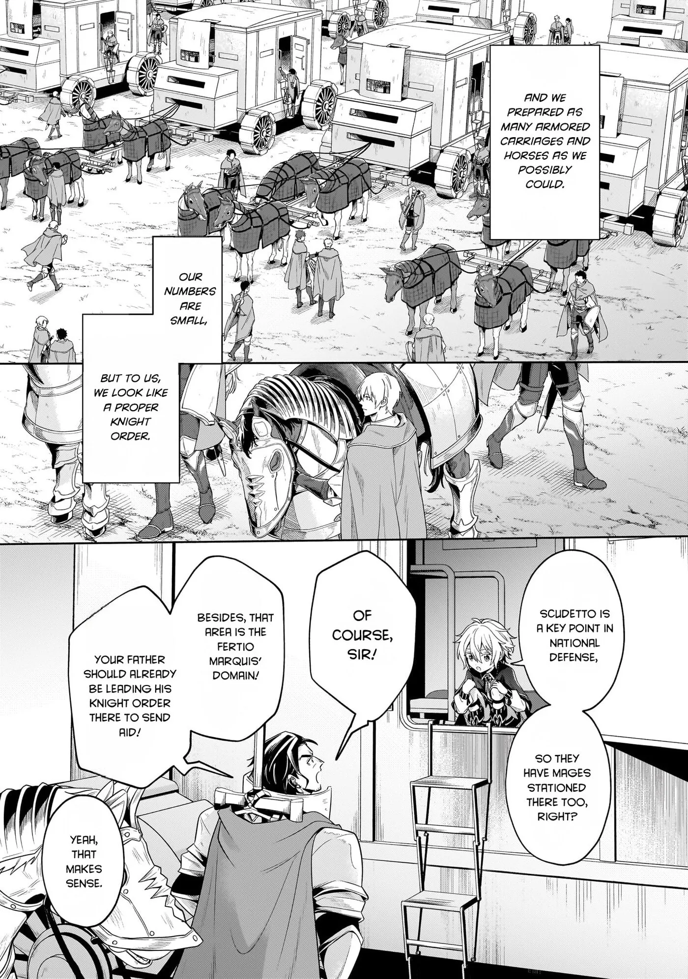 Easygoing Territory Defense by the Optimistic Lord: Production Magic Turns a Nameless Village into the Strongest Fortified City Chapter 36 page 39 - 
