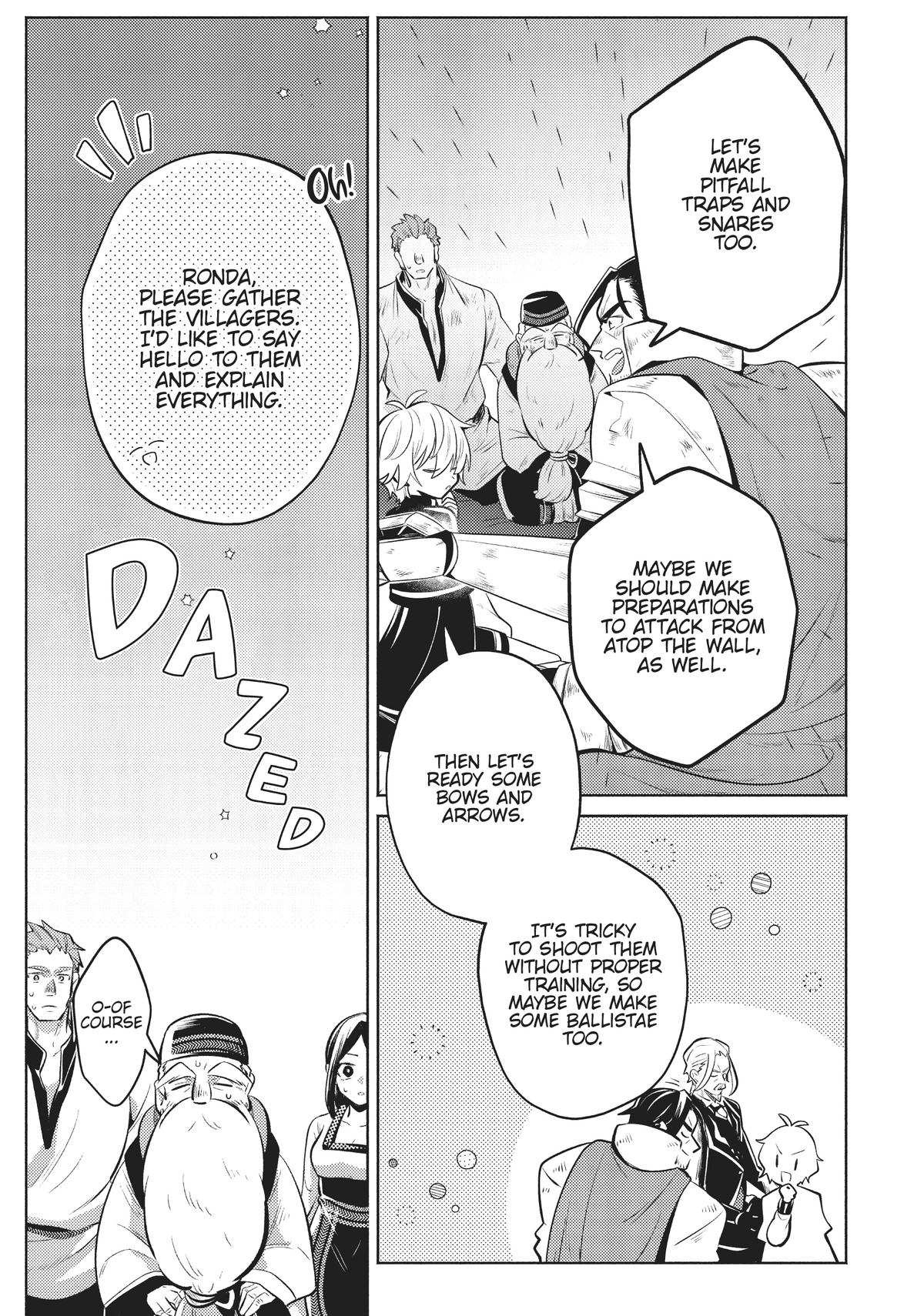 Easygoing Territory Defense by the Optimistic Lord: Production Magic Turns a Nameless Village into the Strongest Fortified City Chapter 7.1 page 18 - 