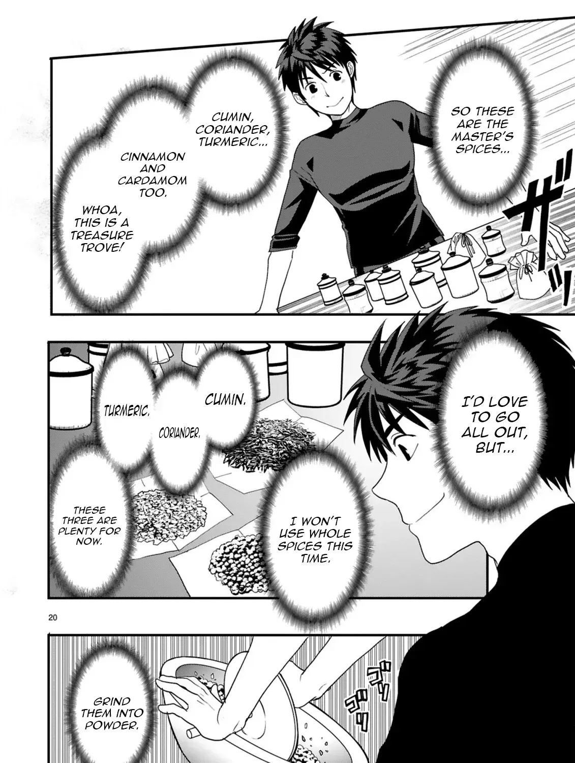 Eat Curry and Level Up Chapter 1 page 44 - 
