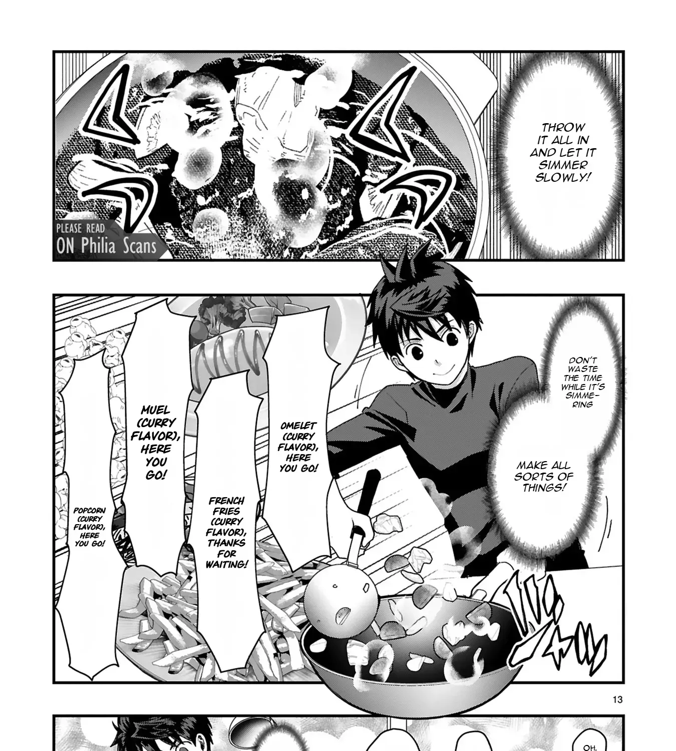 Eat Curry and Level Up Chapter 2 page 24 - 