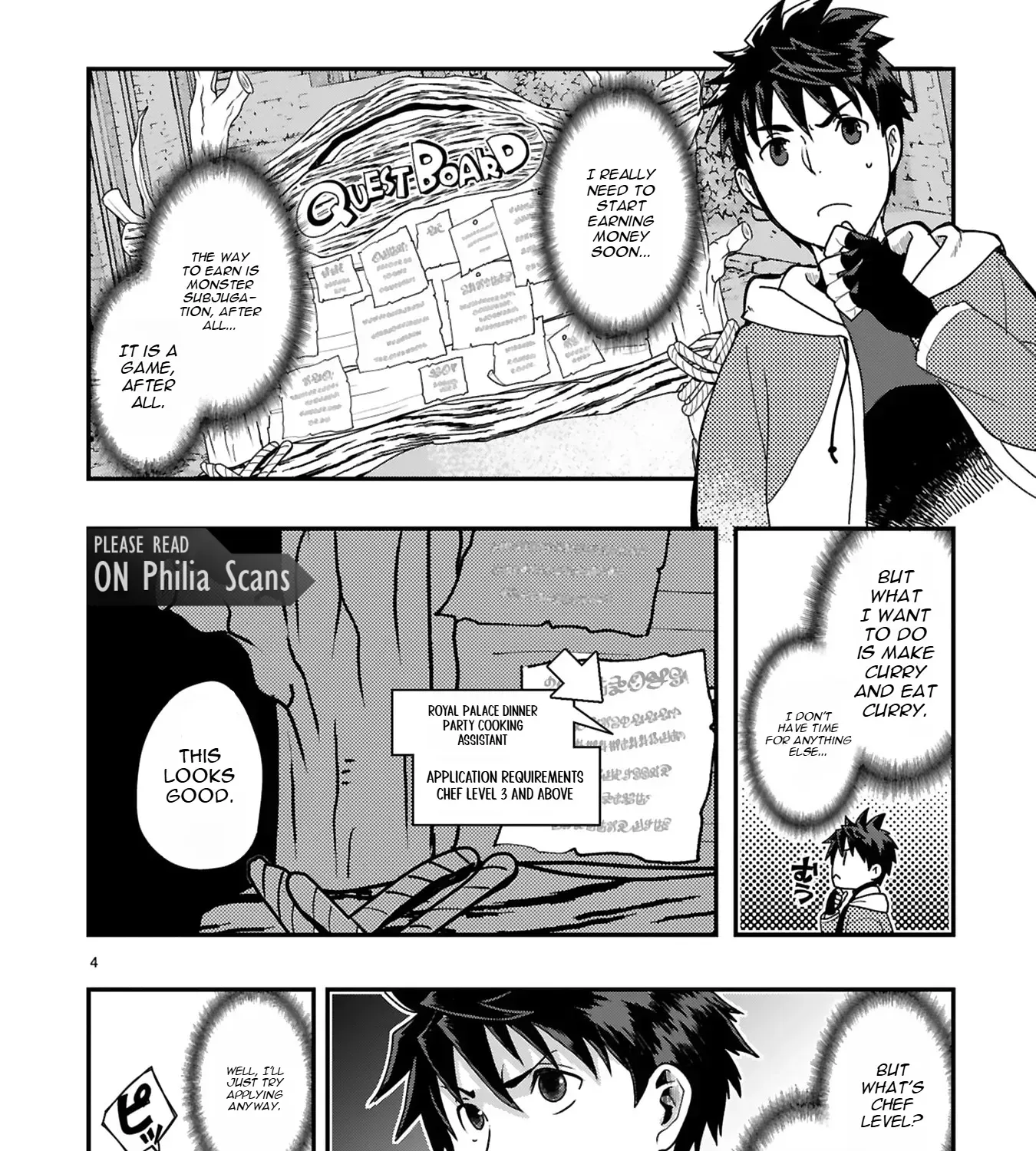 Eat Curry and Level Up Chapter 2 page 6 - 