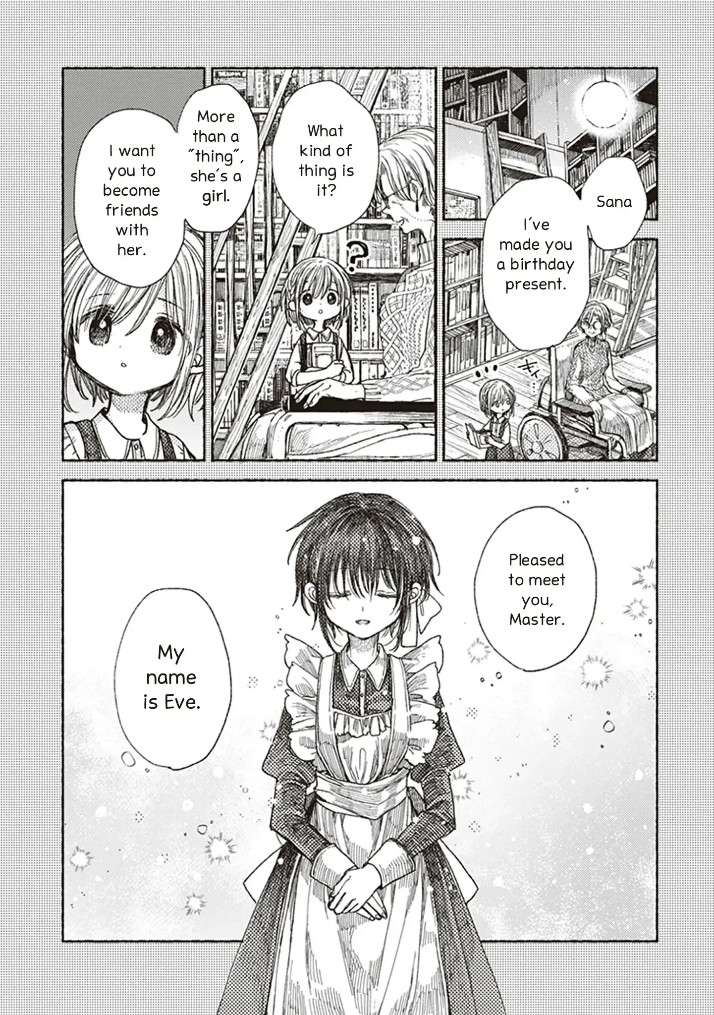 Éclair Blanche: A Girls
