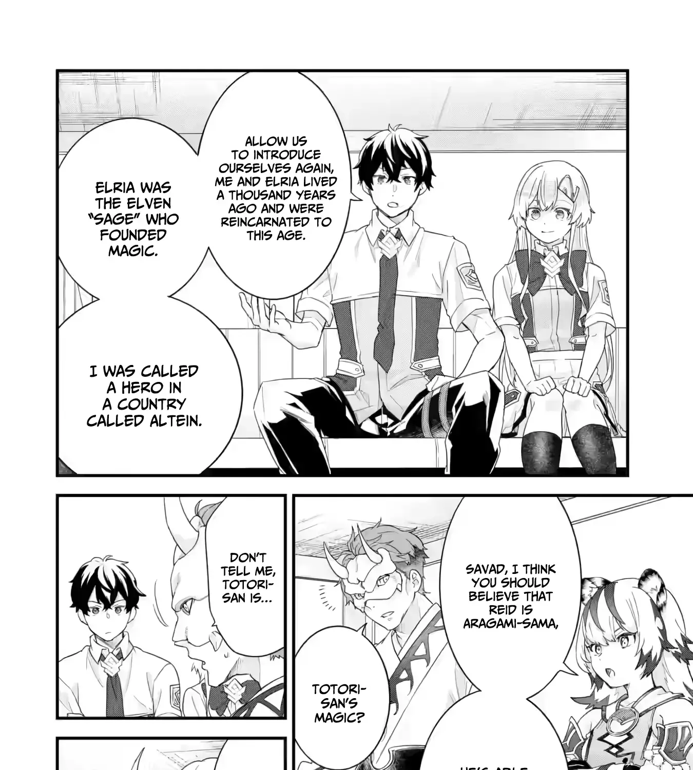 Eiyuu to Kenja no Tensei Kon Chapter 25 page 36 - 