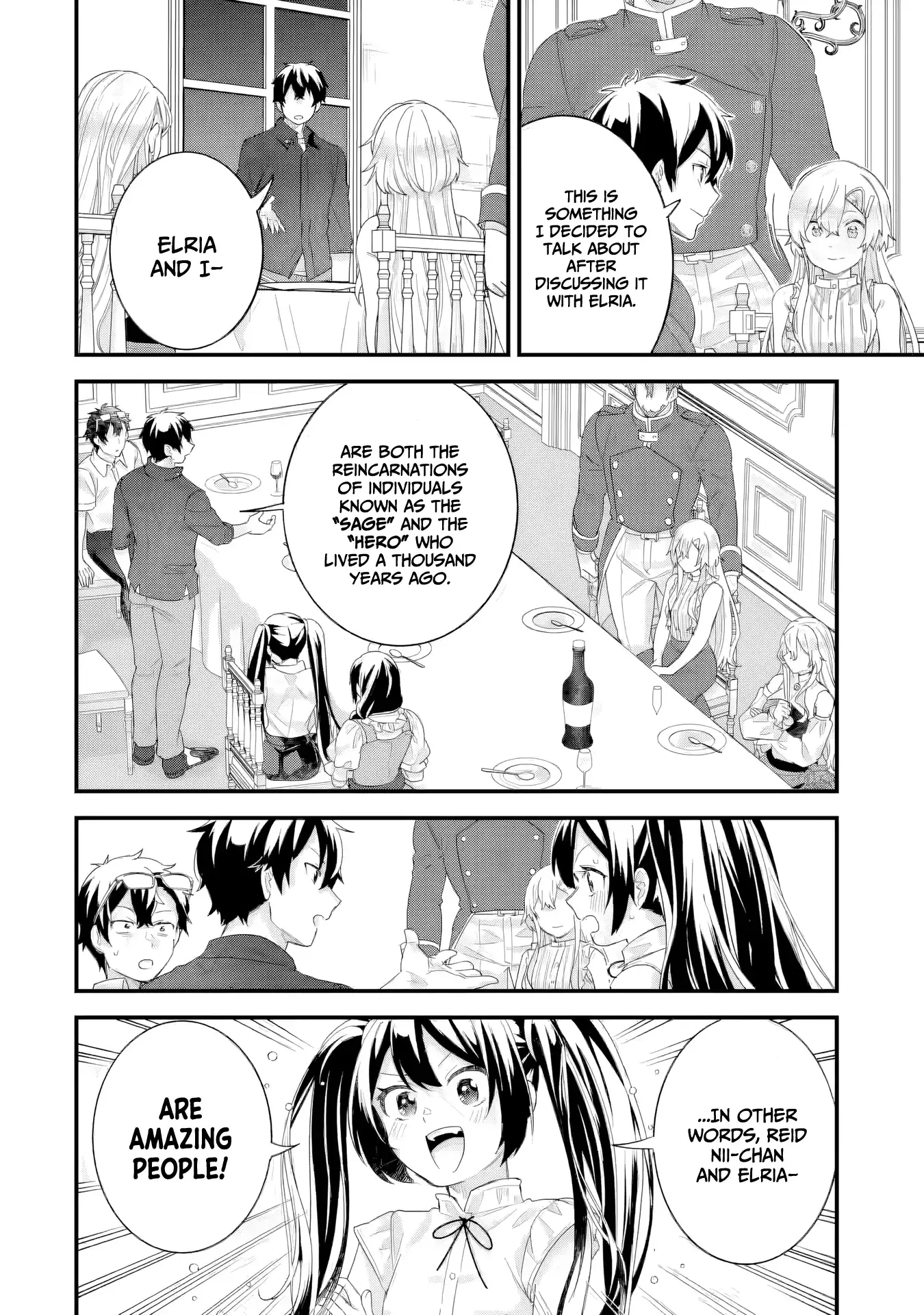 Eiyuu to Kenja no Tensei Kon Chapter 33 page 21 - 