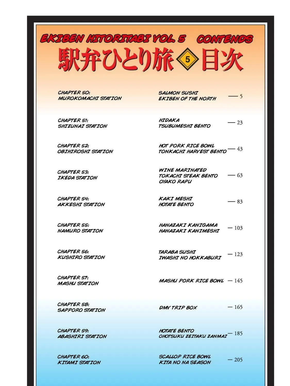 Ekiben Hitoritabi Chapter 50 page 5 - 