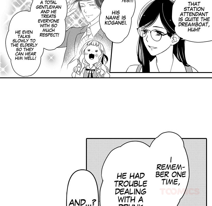 Ekikoi: The Young Miss Falls for the Station Attendant Chapter 1 page 33 - 