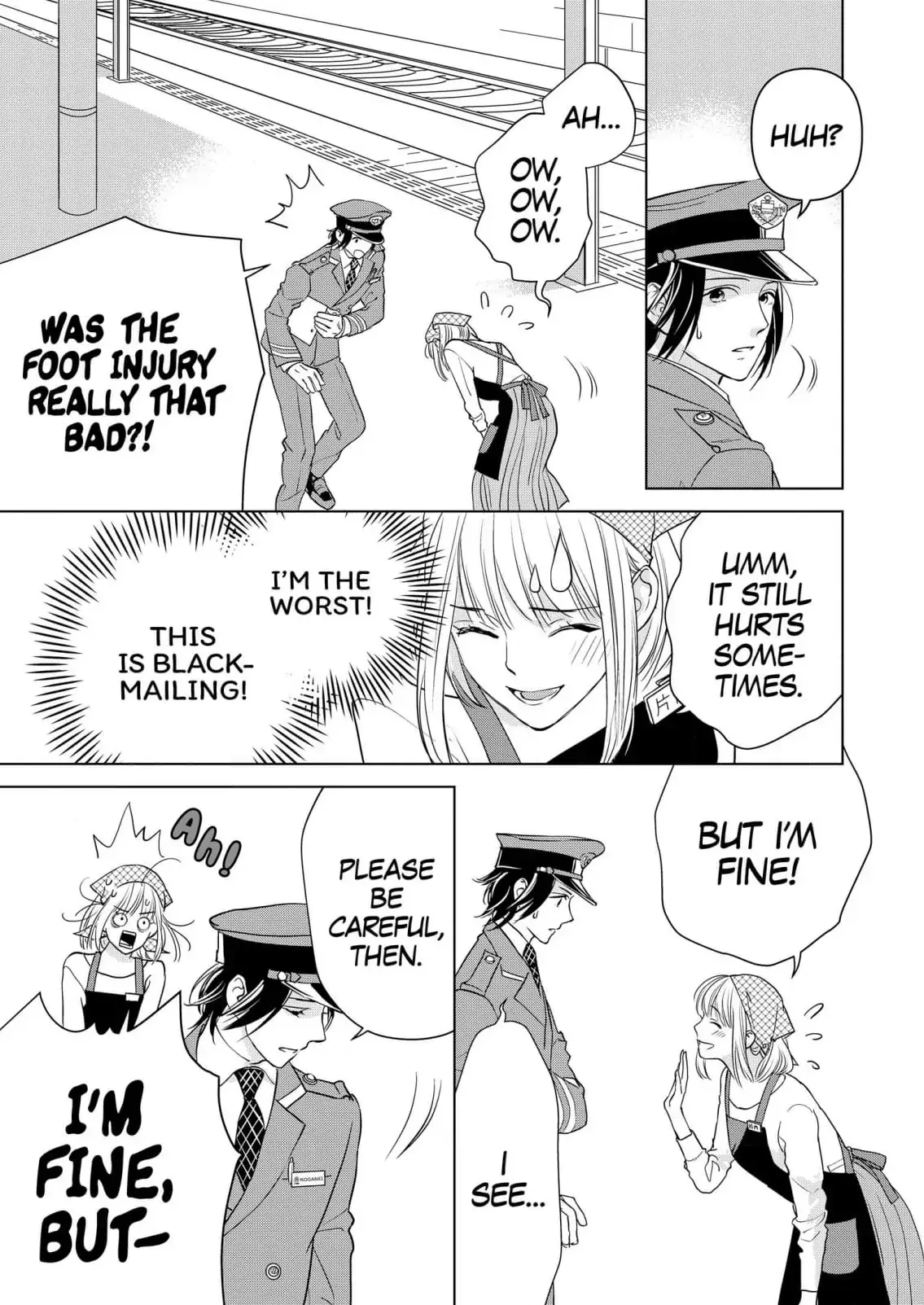 Ekikoi: The Young Miss Falls for the Station Attendant Chapter 11 page 4 - 