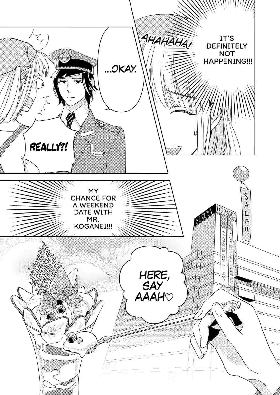 Ekikoi: The Young Miss Falls for the Station Attendant Chapter 11 page 6 - 