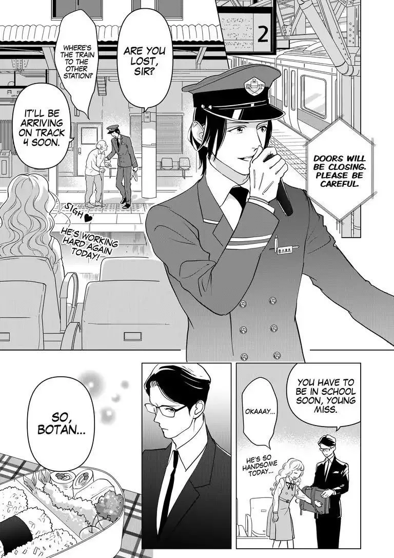 Ekikoi: The Young Miss Falls for the Station Attendant Chapter 2 page 15 - 