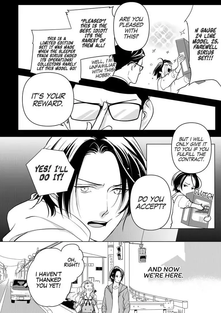 Ekikoi: The Young Miss Falls for the Station Attendant Chapter 2 page 8 - 