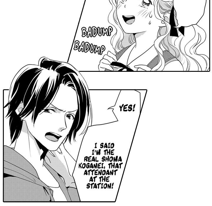 Ekikoi: The Young Miss Falls for the Station Attendant Chapter 3 page 5 - 