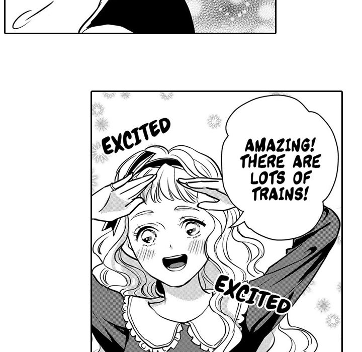 Ekikoi: The Young Miss Falls for the Station Attendant Chapter 7 page 34 - 