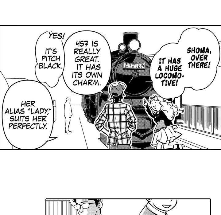 Ekikoi: The Young Miss Falls for the Station Attendant Chapter 7 page 36 - 