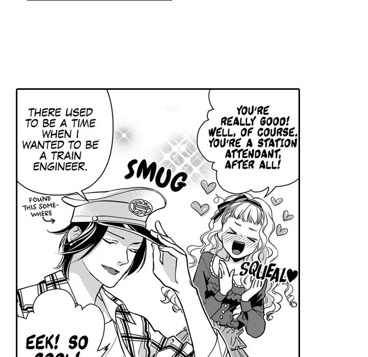 Ekikoi: The Young Miss Falls for the Station Attendant Chapter 7 page 43 - 