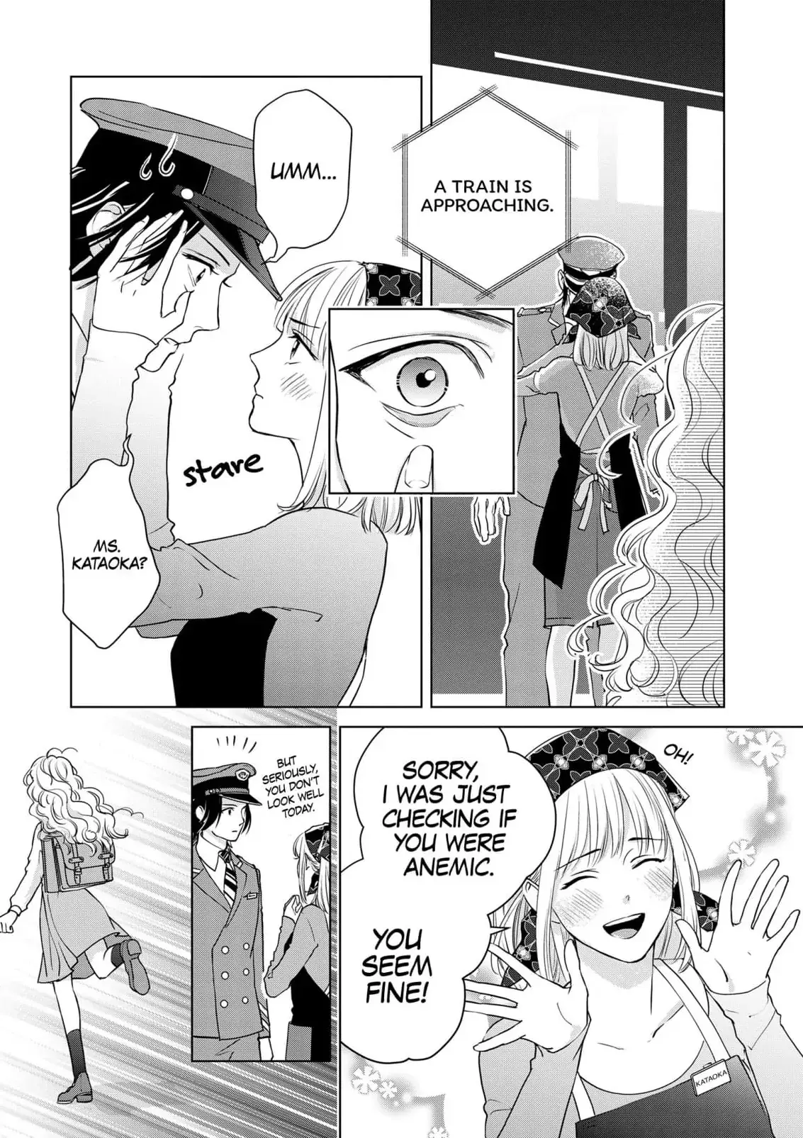 Ekikoi: The Young Miss Falls for the Station Attendant Chapter 8 page 2 - 