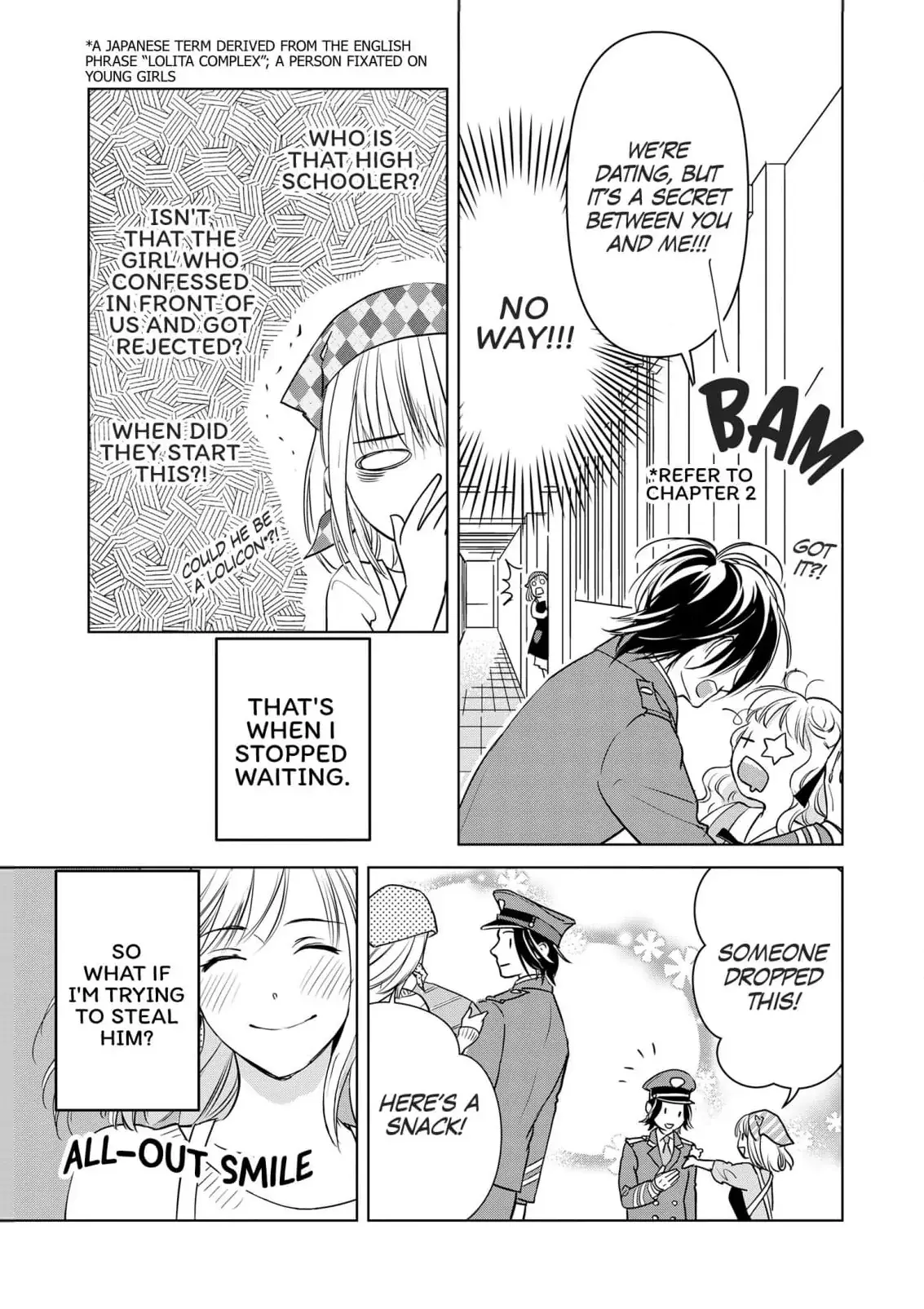Ekikoi: The Young Miss Falls for the Station Attendant Chapter 8 page 13 - 