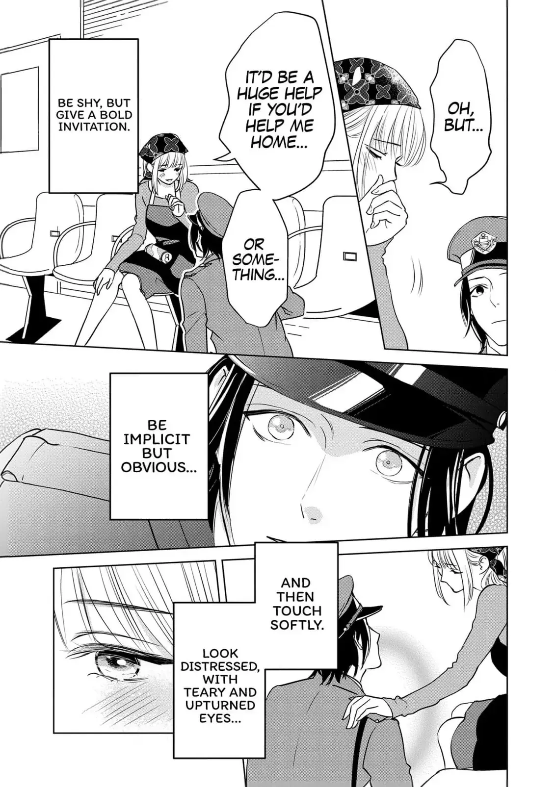 Ekikoi: The Young Miss Falls for the Station Attendant Chapter 8 page 17 - 