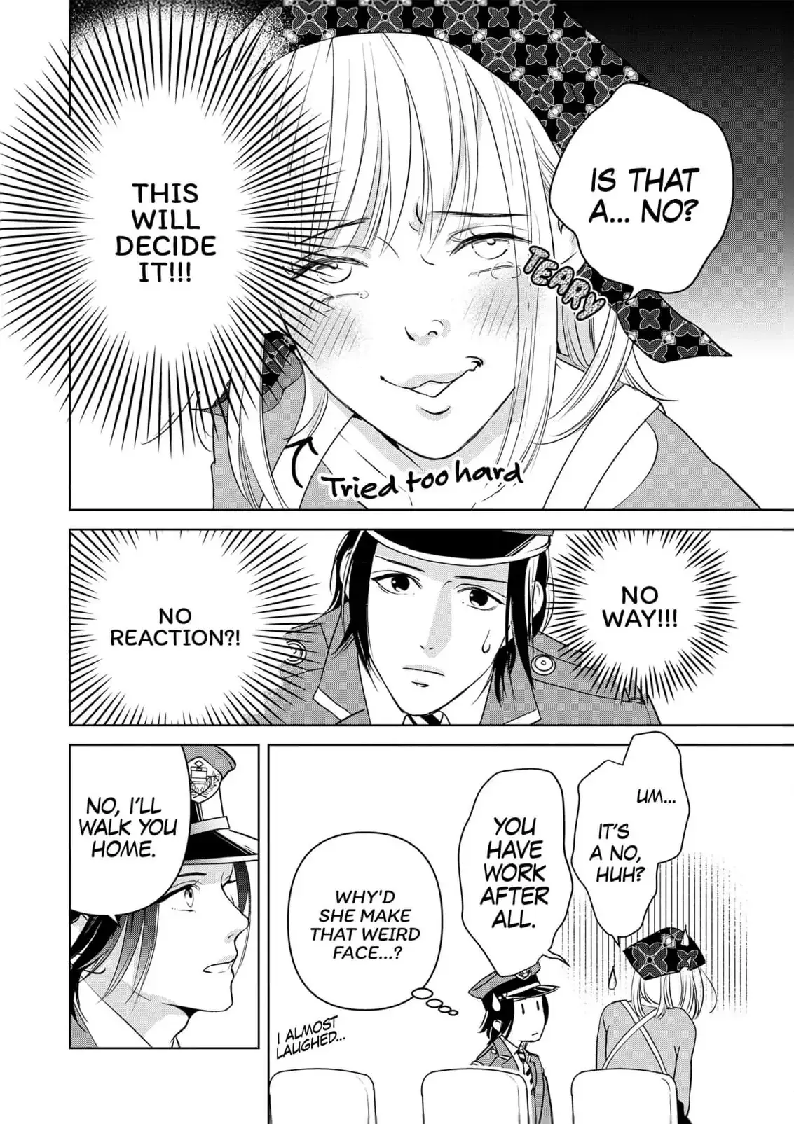 Ekikoi: The Young Miss Falls for the Station Attendant Chapter 8 page 18 - 