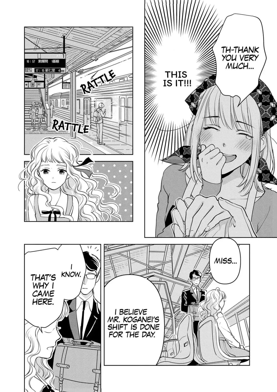 Ekikoi: The Young Miss Falls for the Station Attendant Chapter 8 page 20 - 