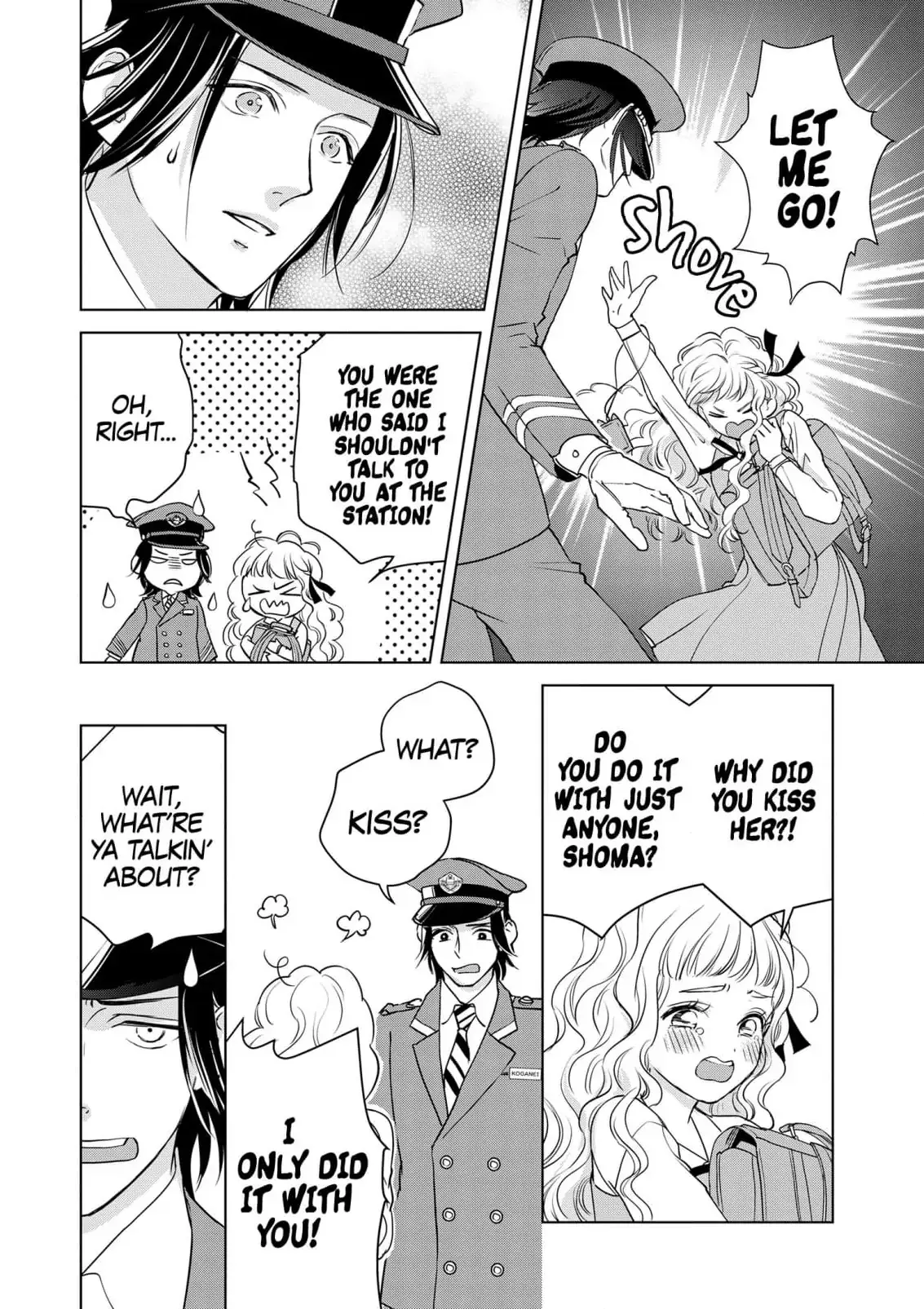 Ekikoi: The Young Miss Falls for the Station Attendant Chapter 8 page 6 - 