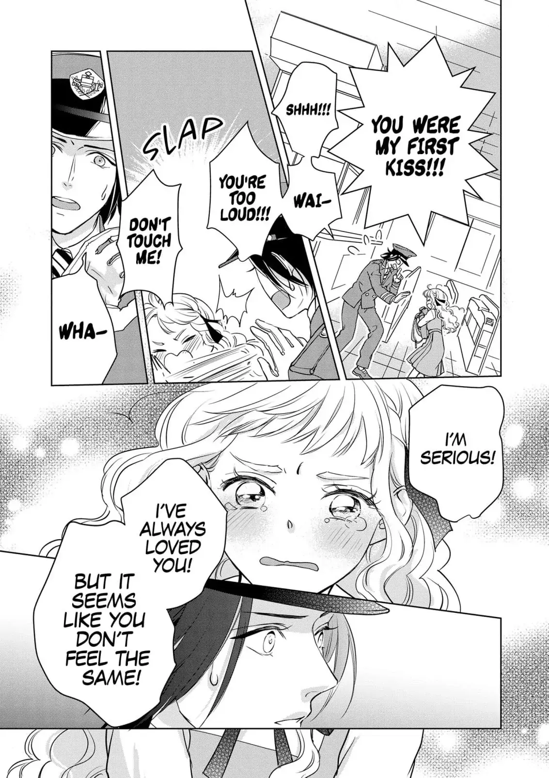 Ekikoi: The Young Miss Falls for the Station Attendant Chapter 8 page 7 - 