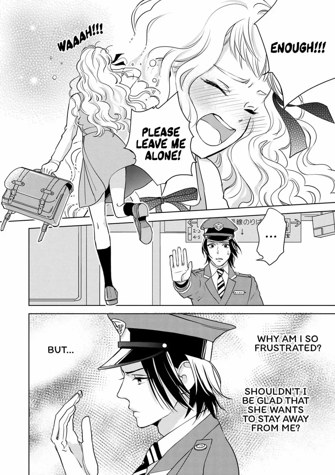Ekikoi: The Young Miss Falls for the Station Attendant Chapter 8 page 8 - 