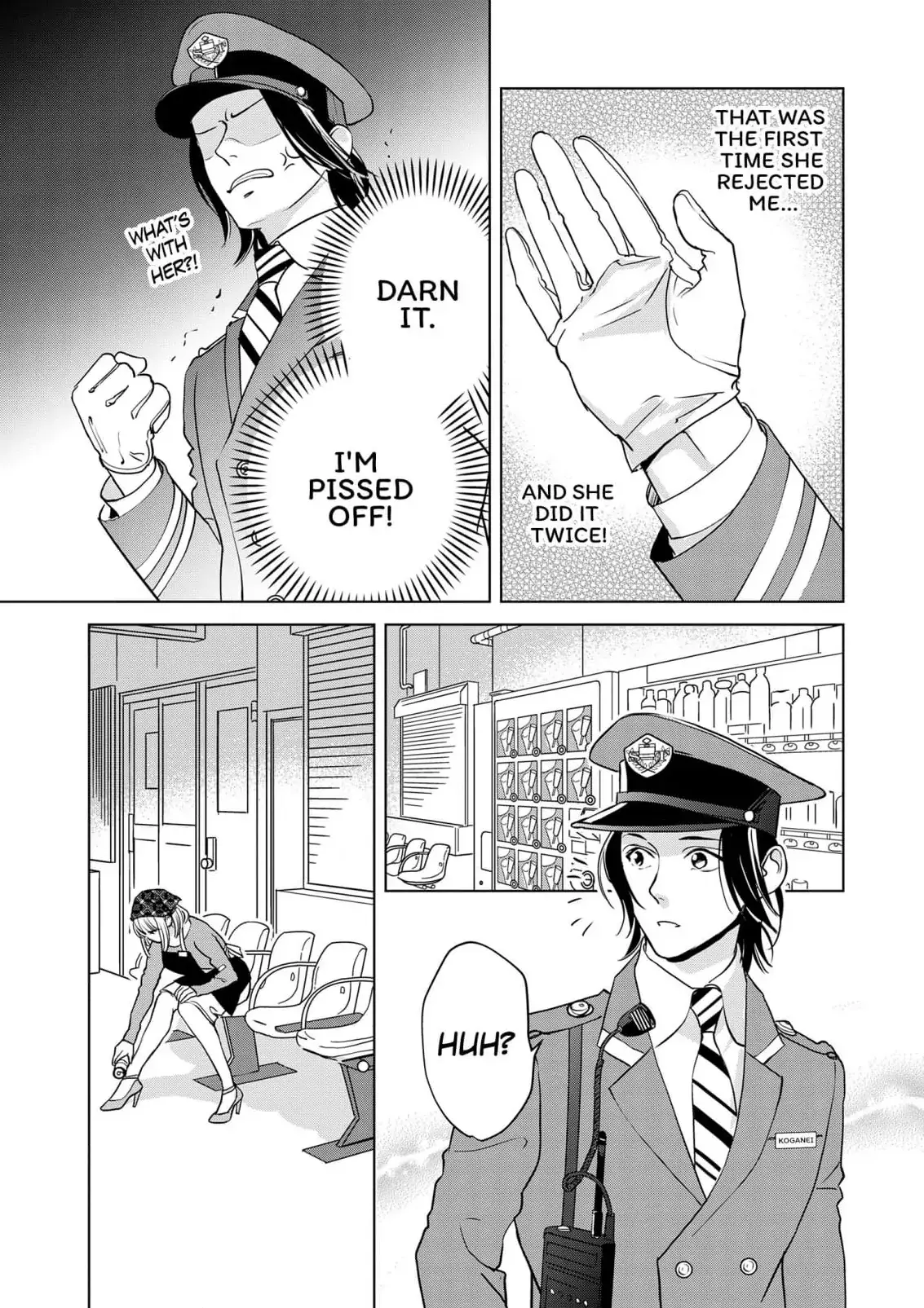 Ekikoi: The Young Miss Falls for the Station Attendant Chapter 8 page 9 - 