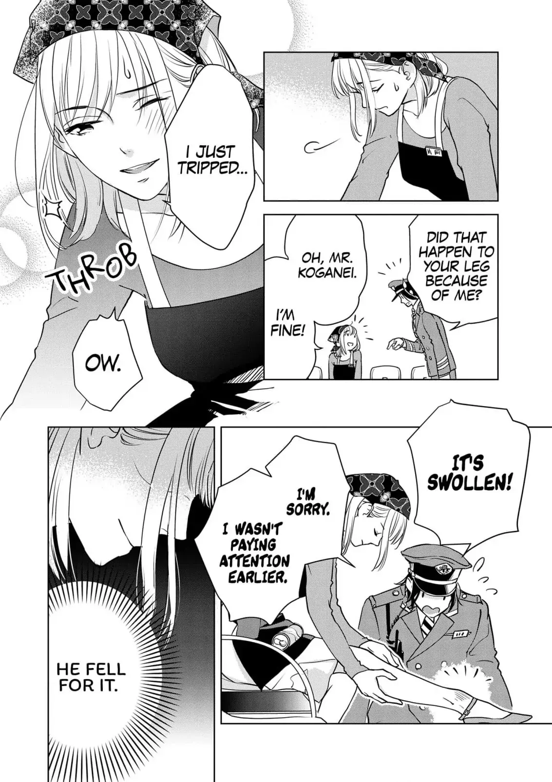 Ekikoi: The Young Miss Falls for the Station Attendant Chapter 8 page 10 - 