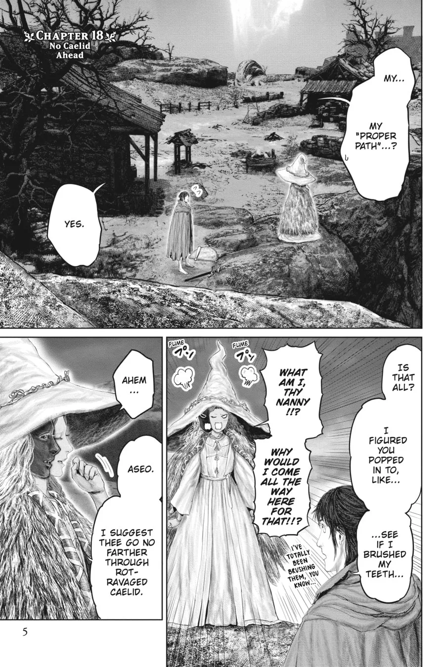 ELDEN RING: The Road to the Erdtree Chapter 18 page 1 - 
