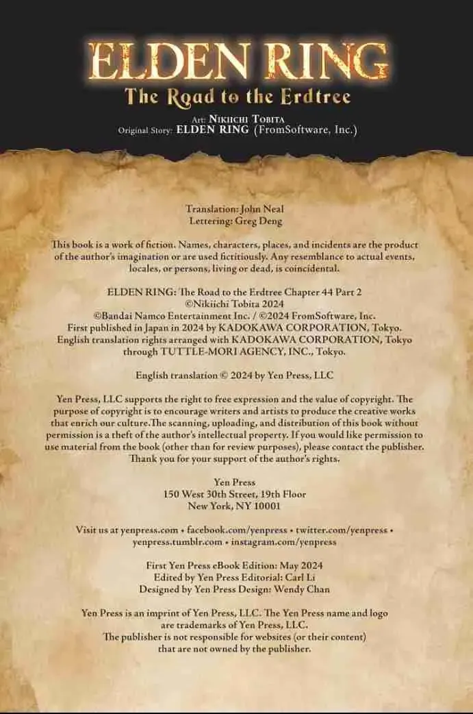 ELDEN RING: The Road to the Erdtree Chapter 44.2 page 17 - 