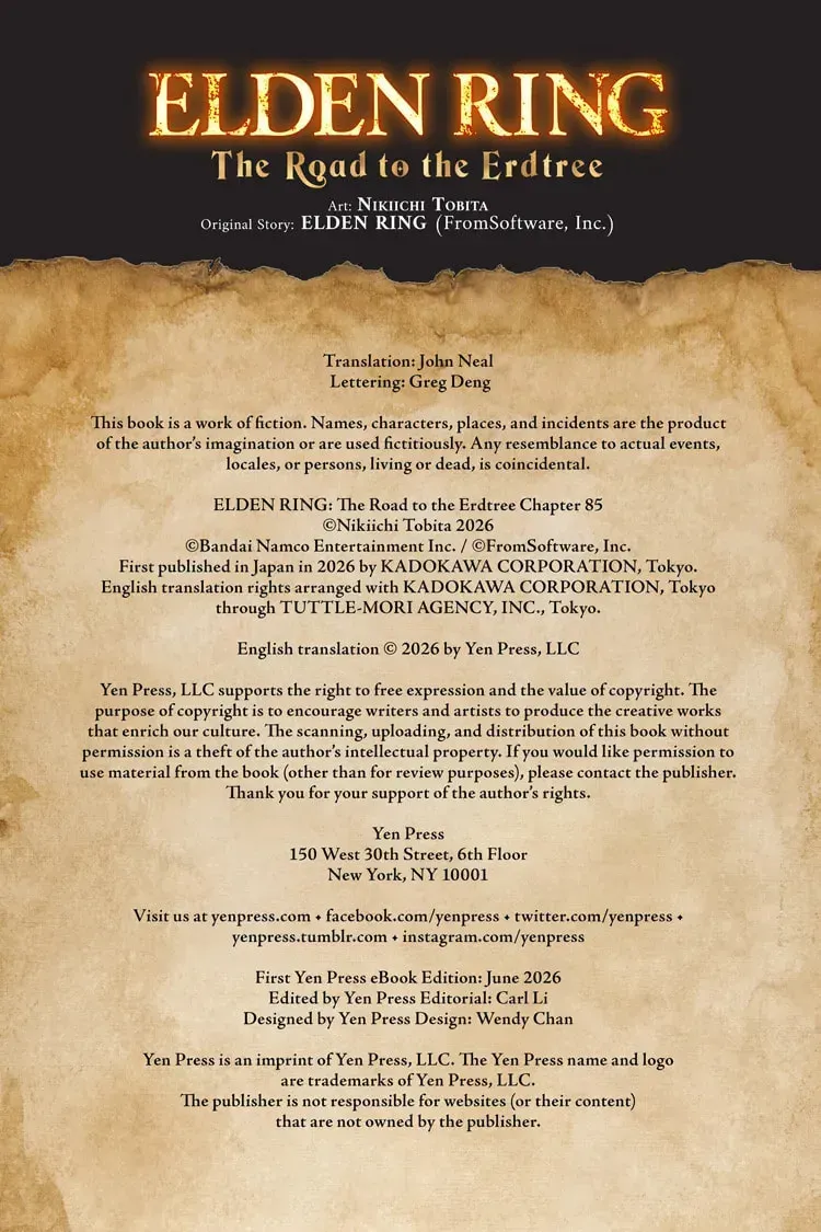 ELDEN RING: The Road to the Erdtree Chapter 85 page 22 - 