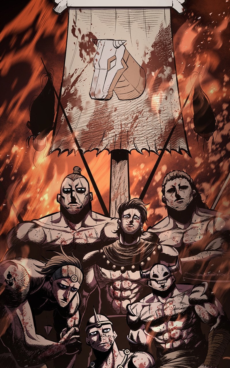 Emblem Wars Ep. 14 - Mongo and Tomodo (1) page 58 - 