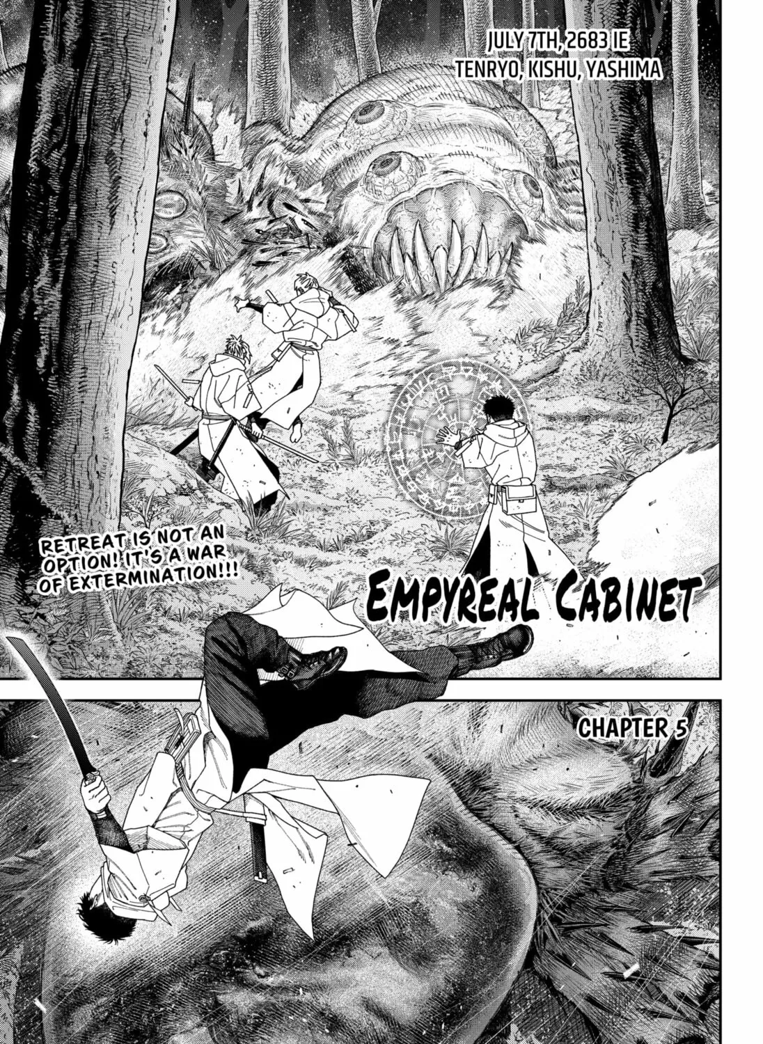 Empyreal Cabinet Chapter 5 page 1 - 