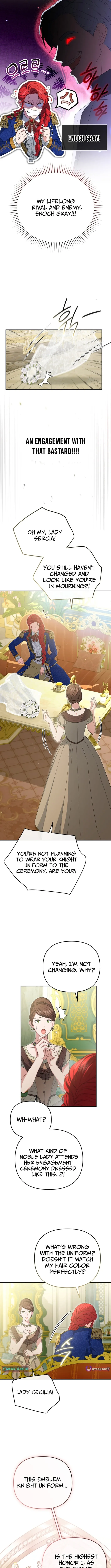 Enemies Meet at the Engagement Ceremony Chapter 1 page 4 - 
