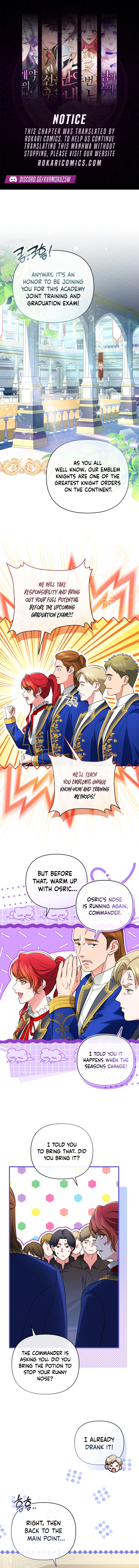 Enemies Meet at the Engagement Ceremony Chapter 36 page 1 - 