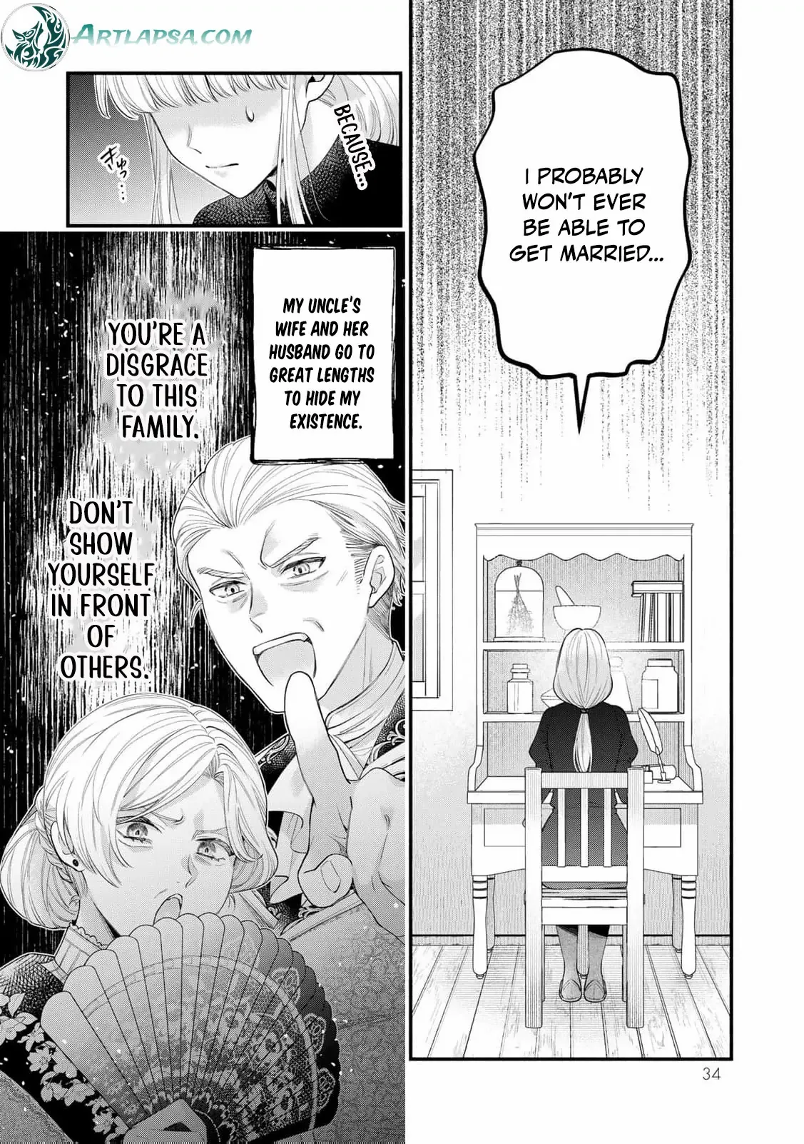 Engaged to a Dying Marquis in My Sister’s Place Chapter 1 page 36 - 