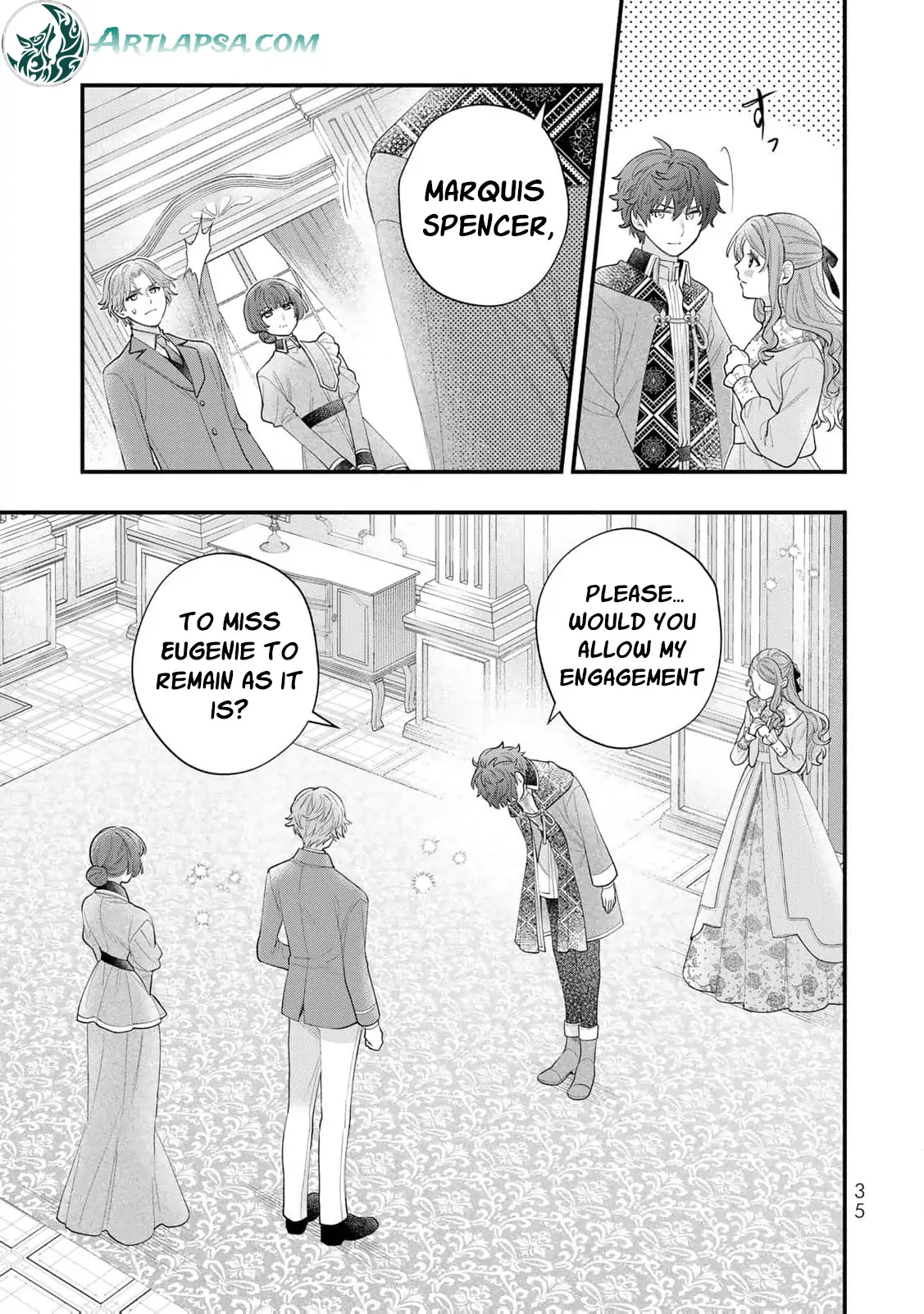Engaged to a Dying Marquis in My Sister’s Place Chapter 12 page 37 - 