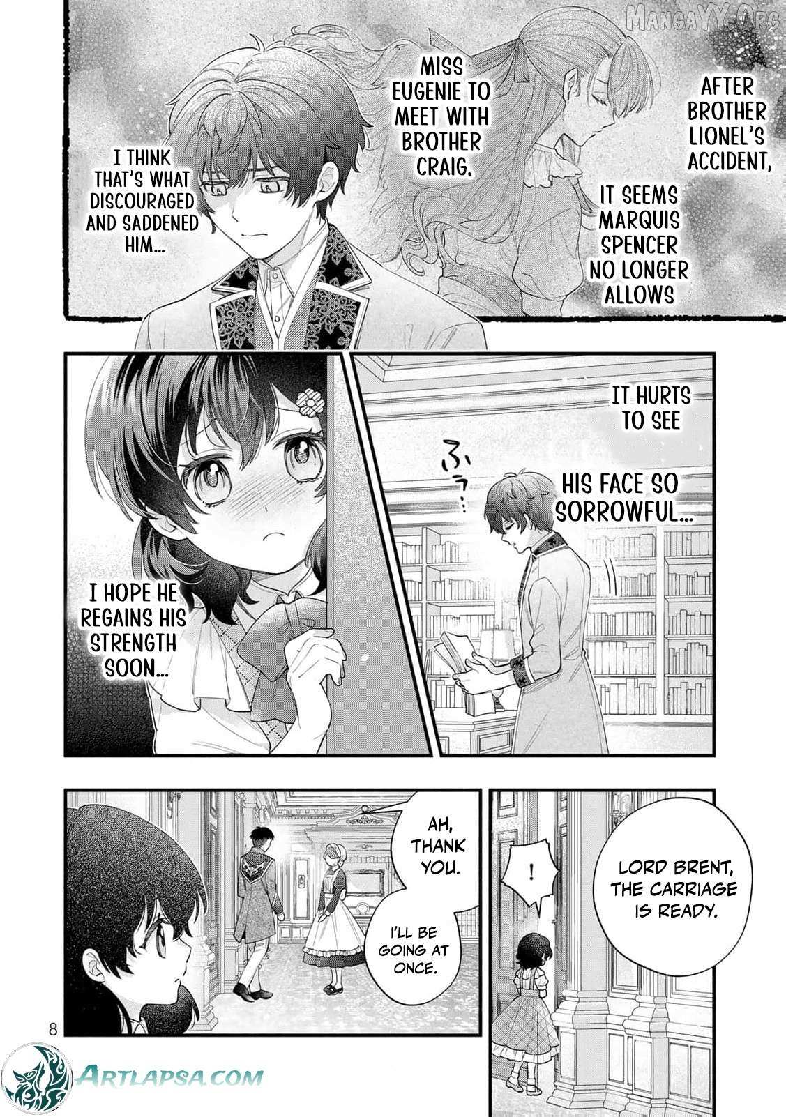 Engaged to a Dying Marquis in My Sister’s Place Chapter 16 page 9 - 