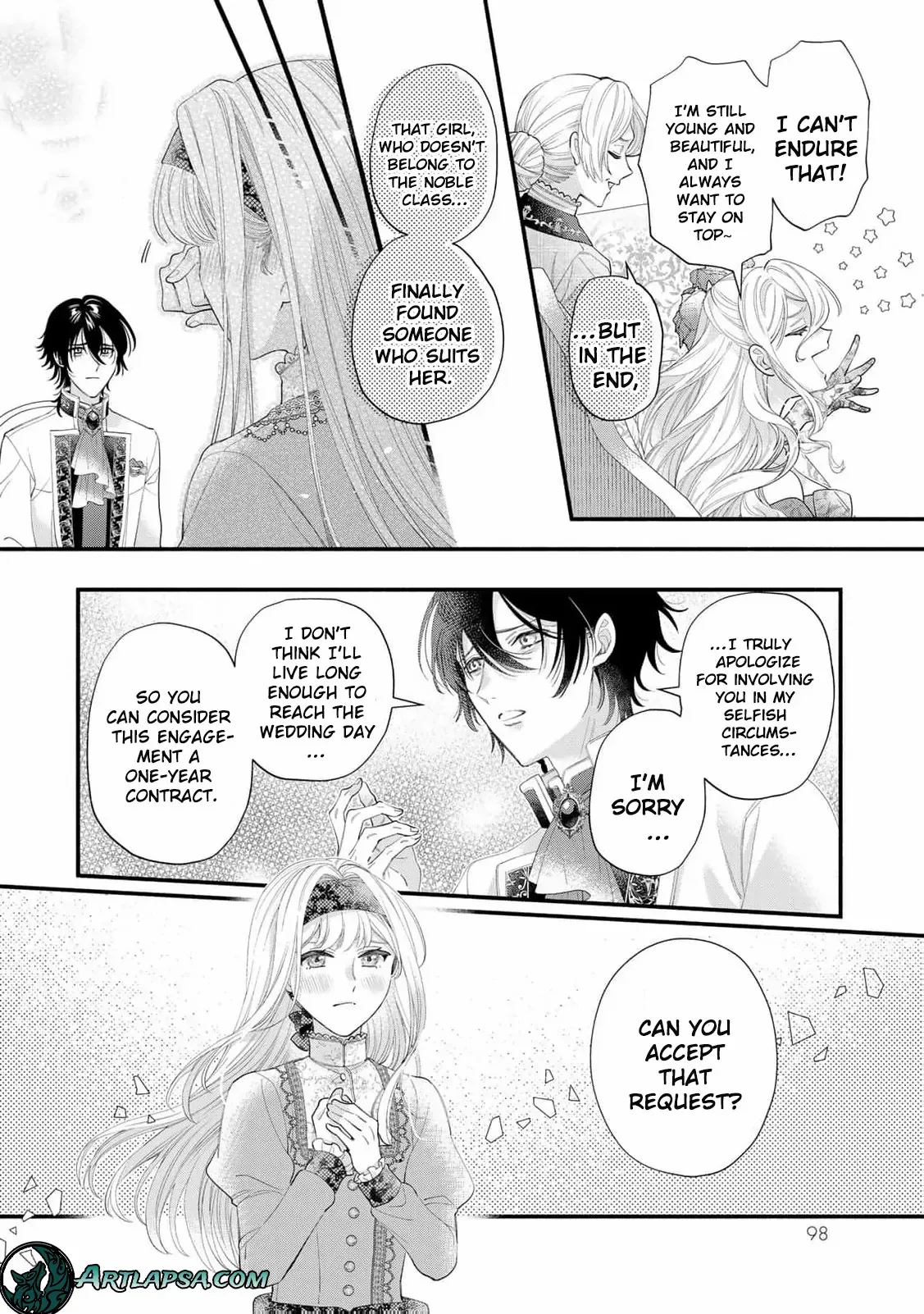 Engaged to a Dying Marquis in My Sister’s Place Chapter 2 page 44 - 
